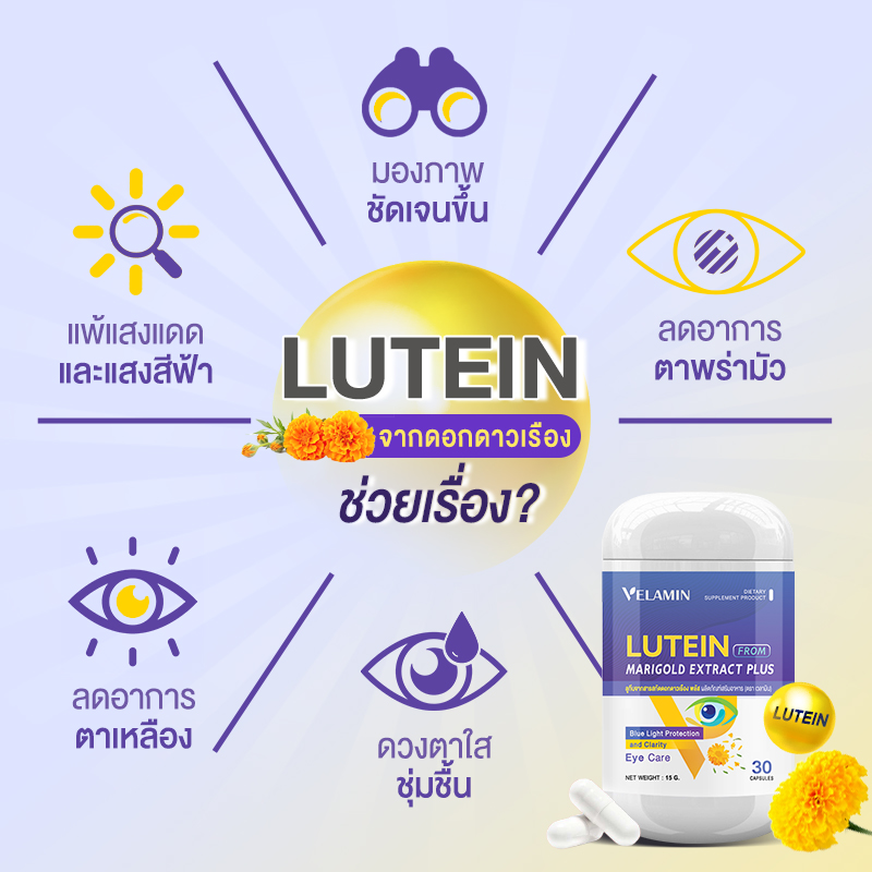 a-02-LUTEIN FROM MARIGOLD EXTRACT PLUS -VELAMIN เวลามิน